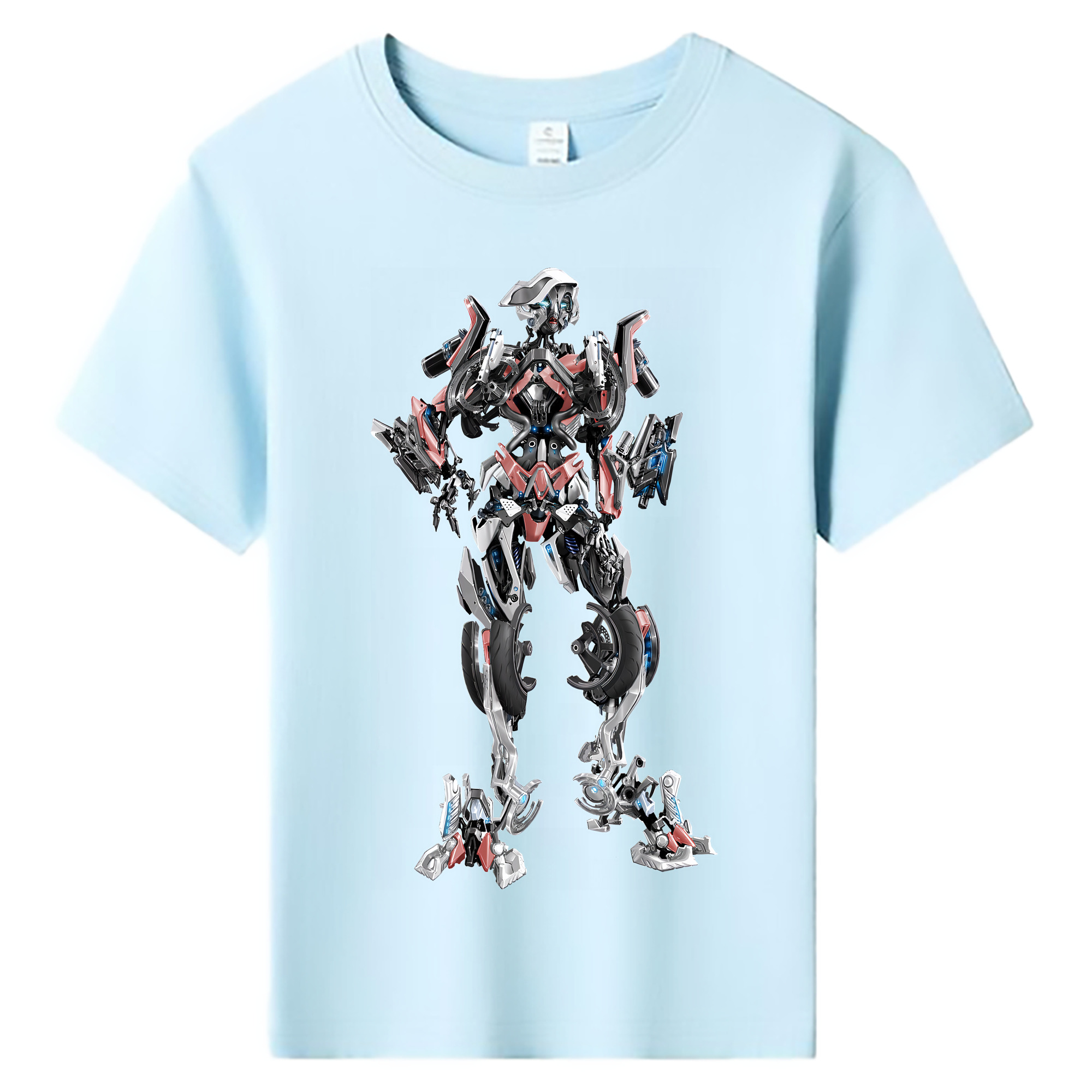 （画像用） Transformers トランスフォーマー 綿100％キッズTシャツ（フロントプリント）
